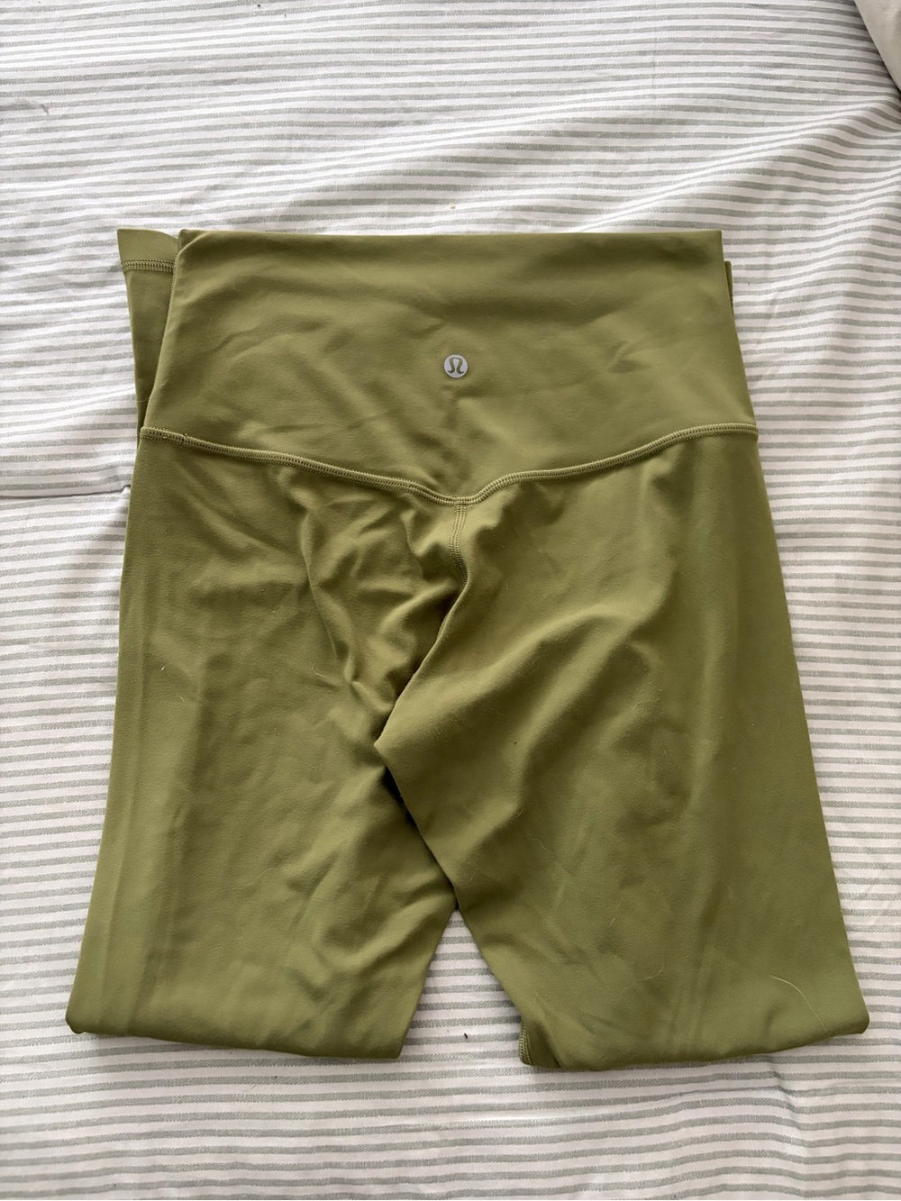 lululemon athletica Olive Green High-Rise Leggings